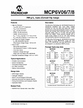 DataSheet MCP6V06 pdf